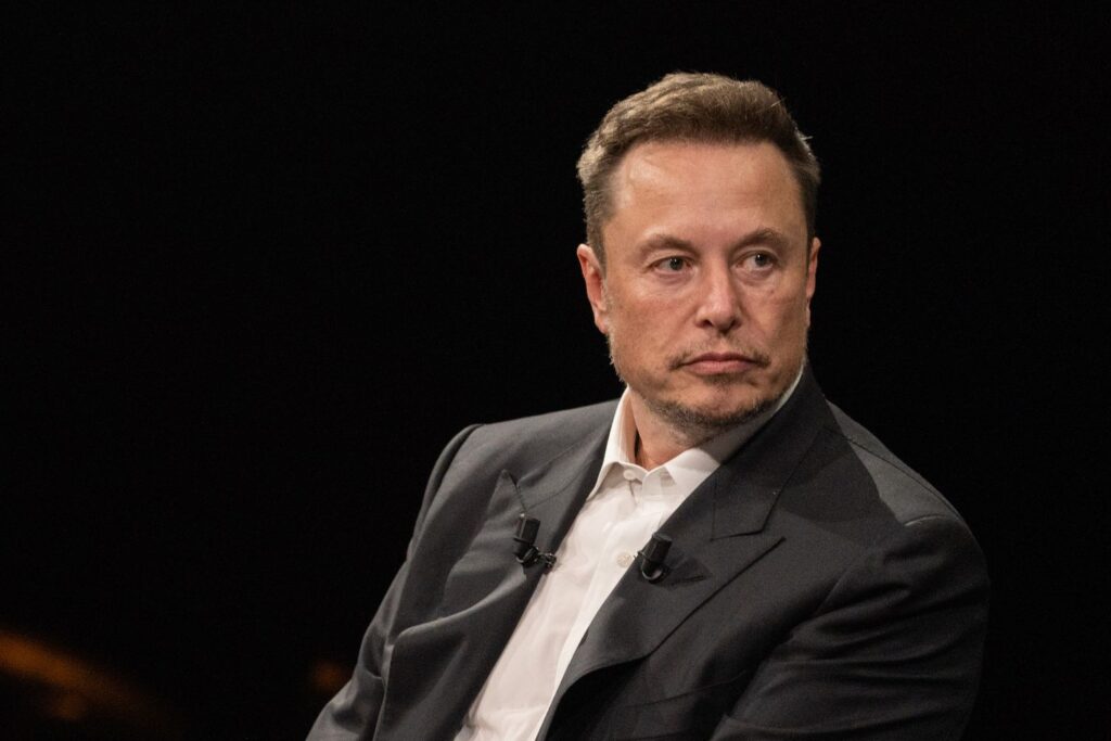 Elon Musk, who is reportedly interested in buying Liverpool FC.