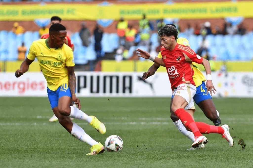 Mamelodi Sundowns vs Al Ahly in CAF Champions League semi-final match